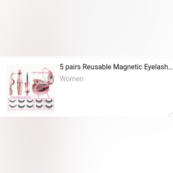 🌞NIB Eyelashes- Magnetic Reusable - Picture 3 of 10